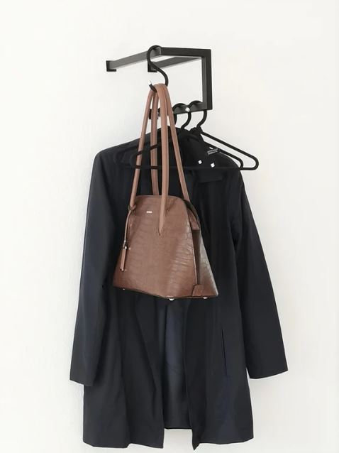 Box Wall Mounted Metal Hanger &amp; Clothes Hanger