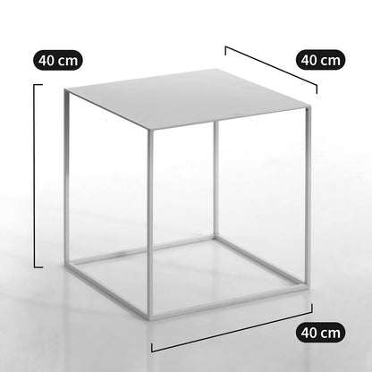 Robust Metal Decorative Side Table